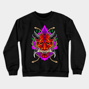 Hannya Mask 03 Crewneck Sweatshirt